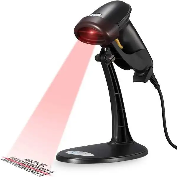 Barcode scanner voor de winkelskassa