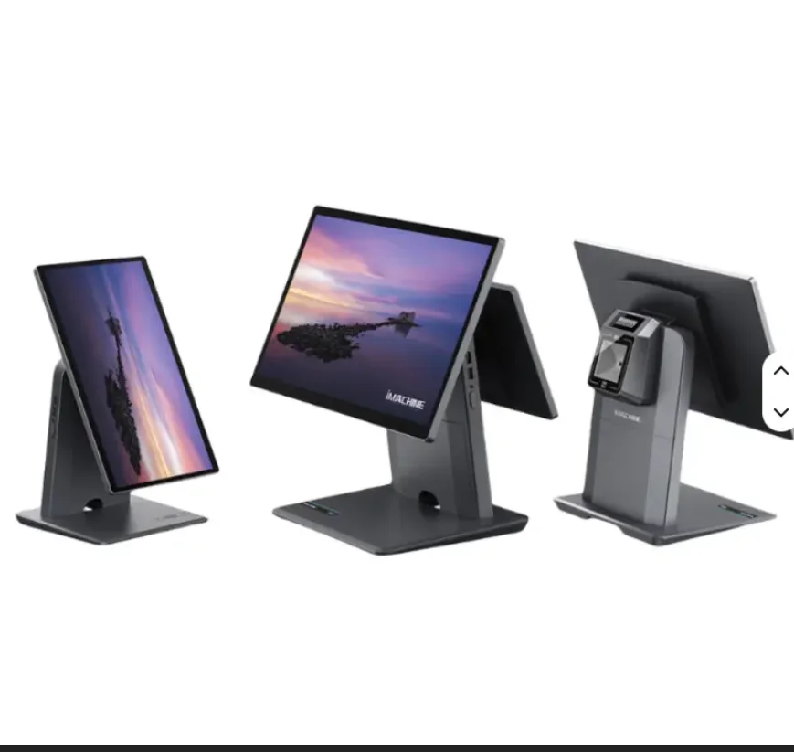 Vysion i7 Dual-Screen Kassa - Eigendom na 24 maanden - 9 talen ondersteuning